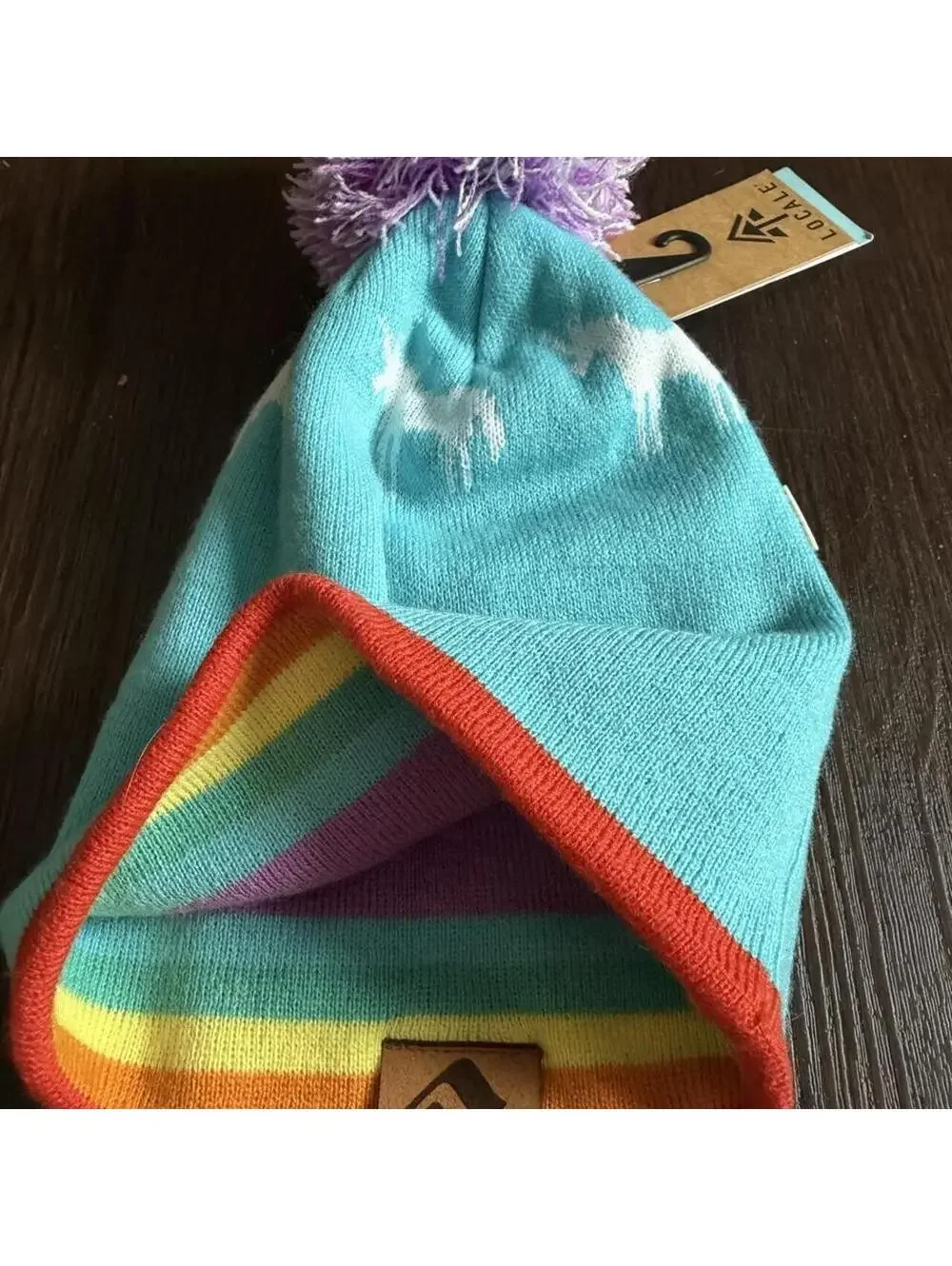 Local European Women's Blue and Multi Hat